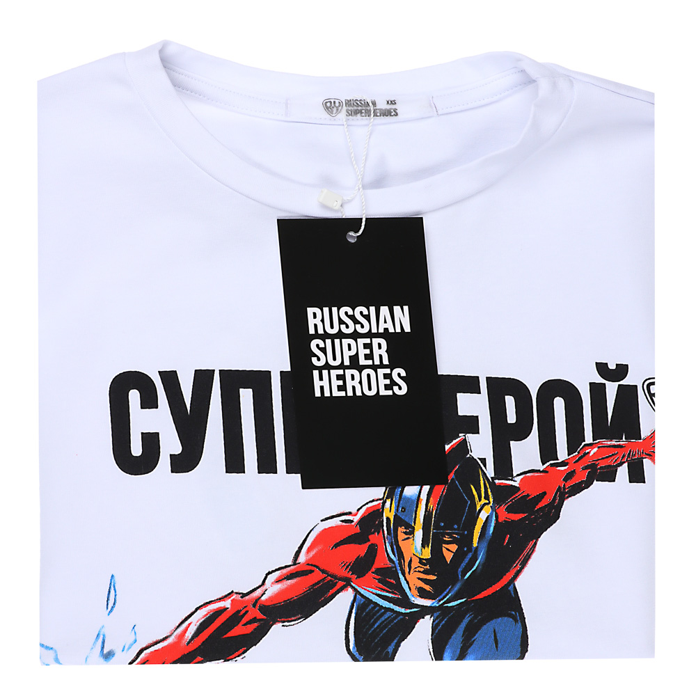 BY Пересвет Футболка, хлопок, цвет белый, размер S, арт.№ 830-944