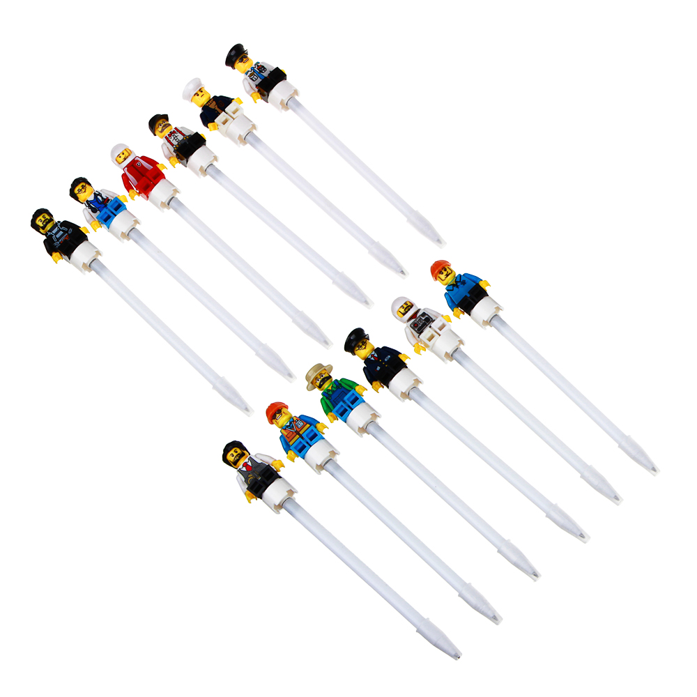 Ручка-конструктор шариковая с мини-фигуркой, "Профессии", пластик, арт.№ 591-118