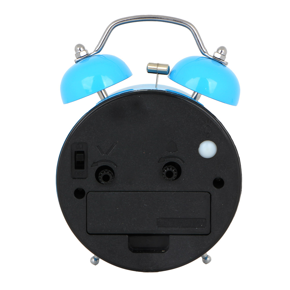 LADECOR CHRONO Будильник электронный, металл, стекло, 12х8,5х5,5см, 1хАА, 2 цвета, арт.№ 529-072