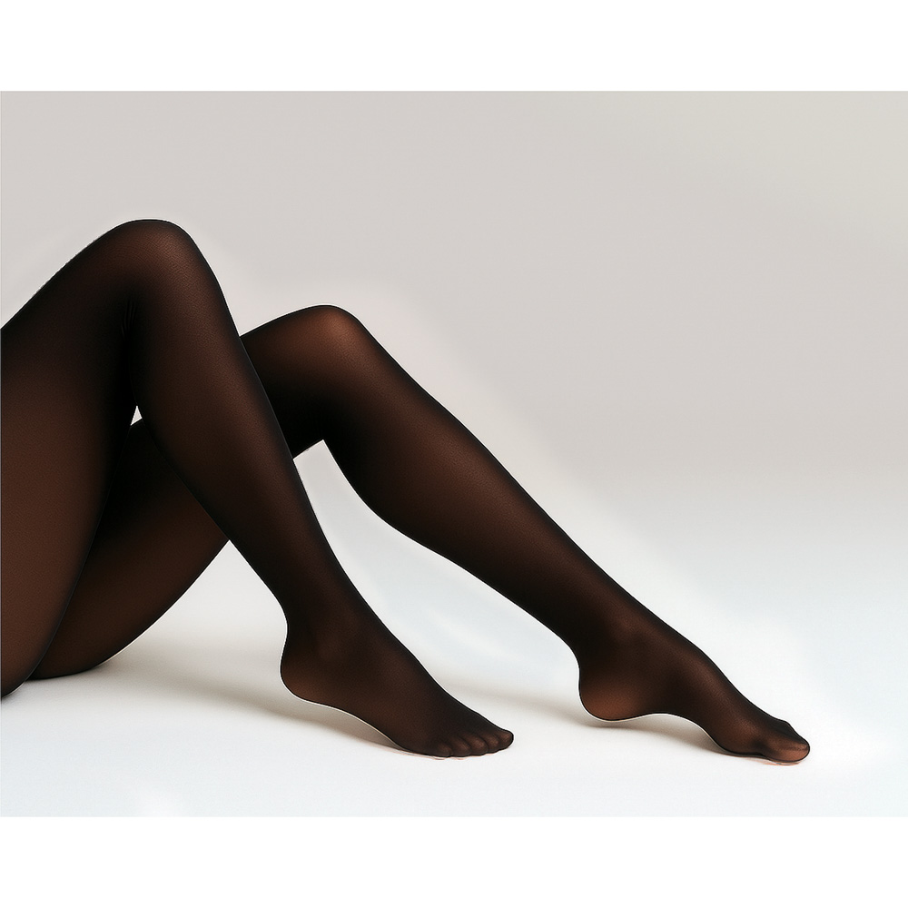 GALANTE NimbL Колготки утепленные с эффектом капрона 580D, 88% полиэстер, 12% спандекс, L/XL, черный, арт.№ 048-133