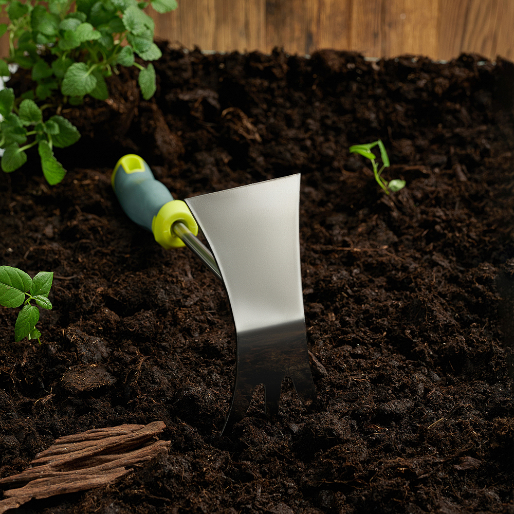 INBLOOM PROF+ Мотыга садовая, нерж. сталь, PP, TPR, арт.№ 181-053
