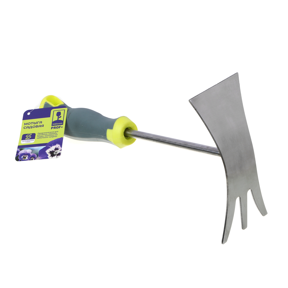 INBLOOM PROF+ Мотыга садовая, нерж. сталь, PP, TPR, арт.№ 181-053