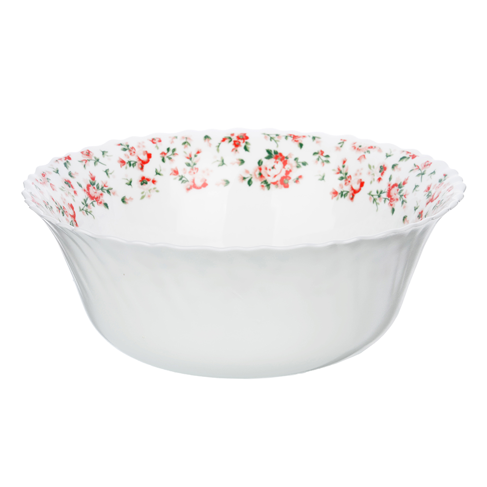 MILLIMI Майя Салатник опаловое стекло 23см, 17217, арт.№ 818-804