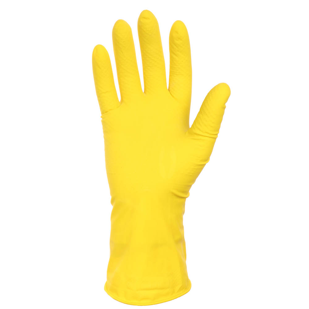 Перчатки хозяйственные тм Archdale, жёлтые в инд. упак. р. M, арт.№ 447-074
