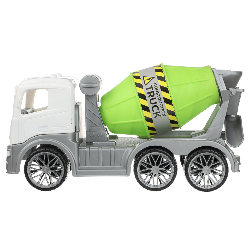 Бетономешалка игрушечная тм ИГРОЛЕНД, пластик, 43х19х18 см, для детей 3+, арт.№ 292-499