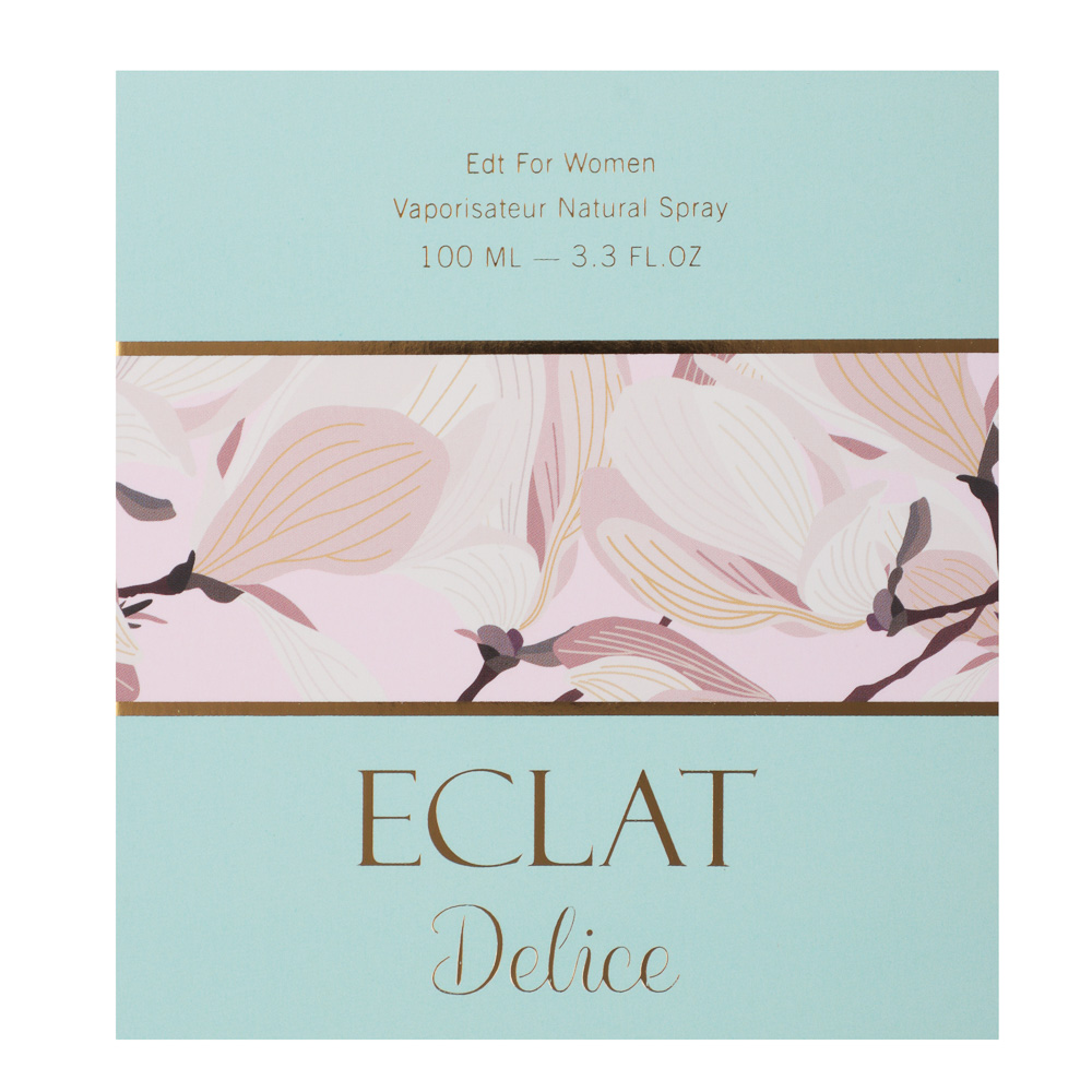 Туалетная вода женская тм Delta Parfum ECLAT Delice, 100 мл, арт.№ 313-400