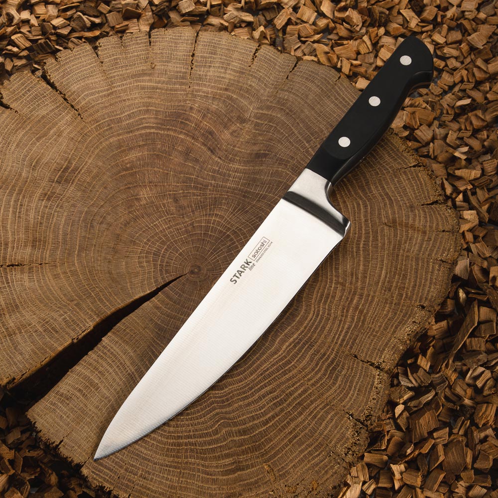 SATOSHI Старк Нож кухонный шеф 20см, кованый, арт.№ 803-036