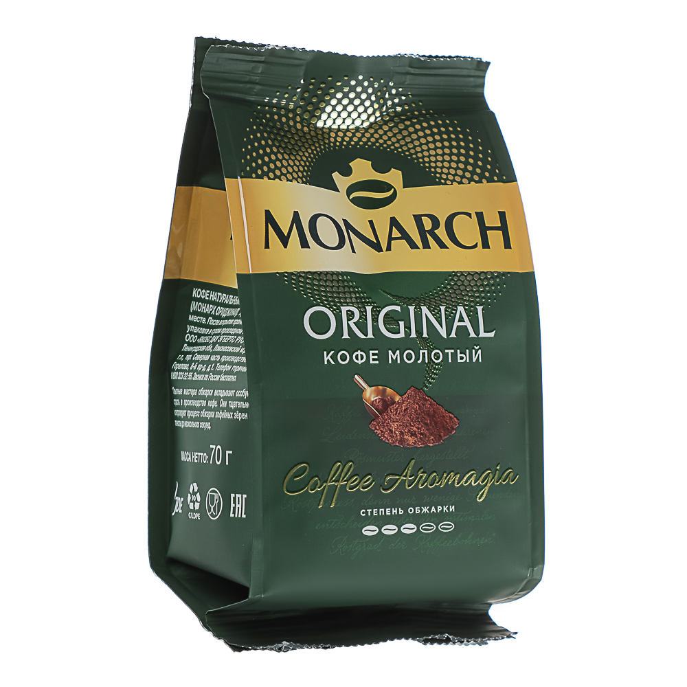 Кофе молотый МОНАРХ, 70г, арт.№ 347-351