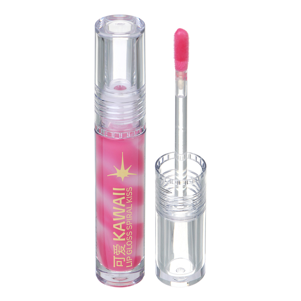 BY Русские Супергерои Заря Каваи Блеск для губ двухцветный спираль, 3,8 мл, 3 тона, арт.№ 330-580