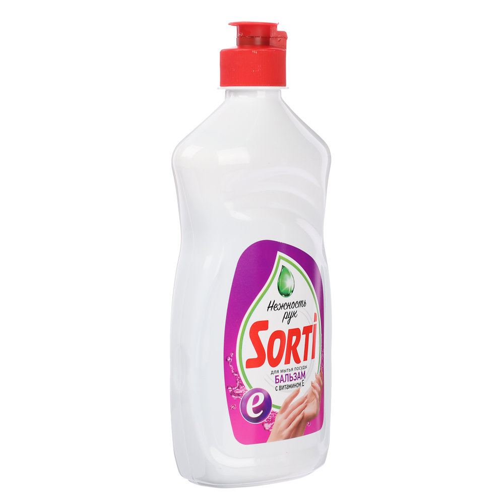 Средство для мытья посуды SORTi Бальзам Алоэ вера/Ромашка/Лимон, п/б, 450г, арт.№ 992-043