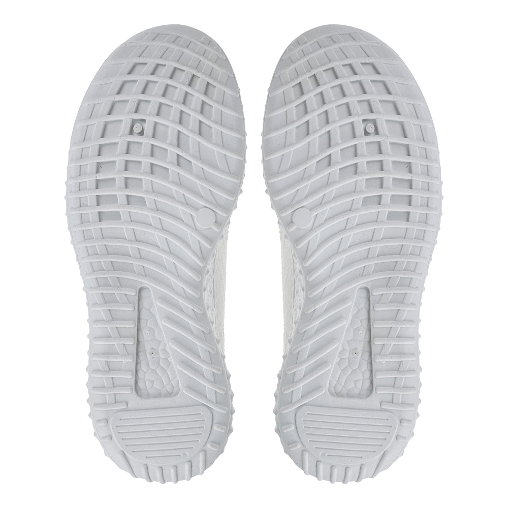 Кроссовки спортивные, р. 38, белые, полиэстер, ПВХ, арт.№ 299-312