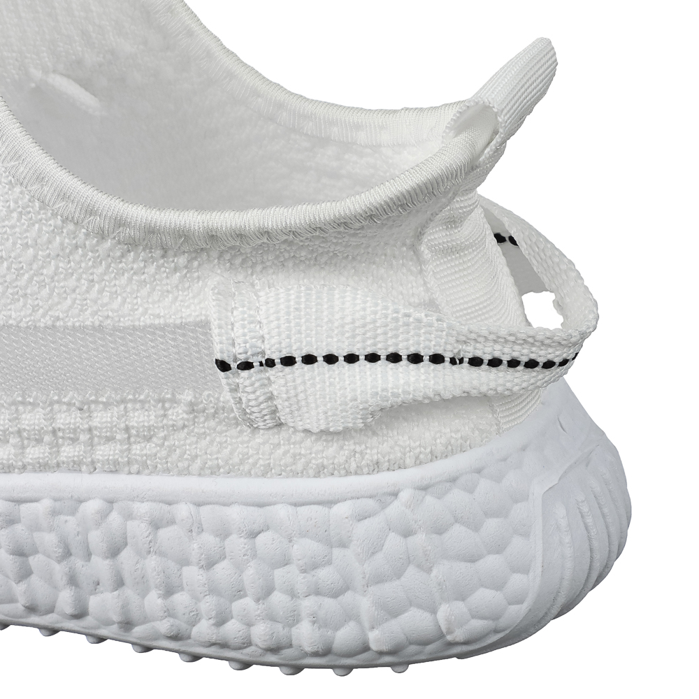 Кроссовки спортивные, р. 39, белые, полиэстер, ПВХ, арт.№ 299-313