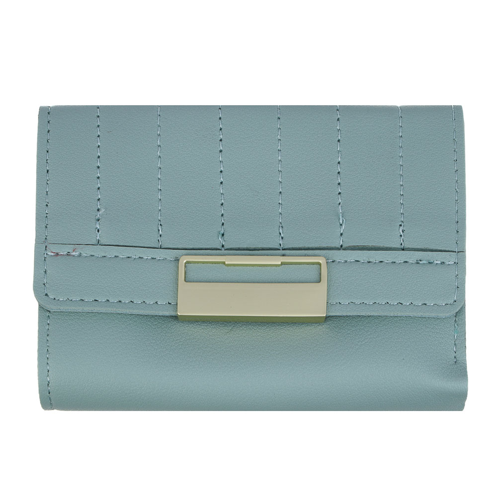 ЮL Форева Кошелек женский мини для карт и купюр на кнопке, ПУ, 11,5х9х2см, 3 цвета, КЖ24-48, арт.№ 303-055