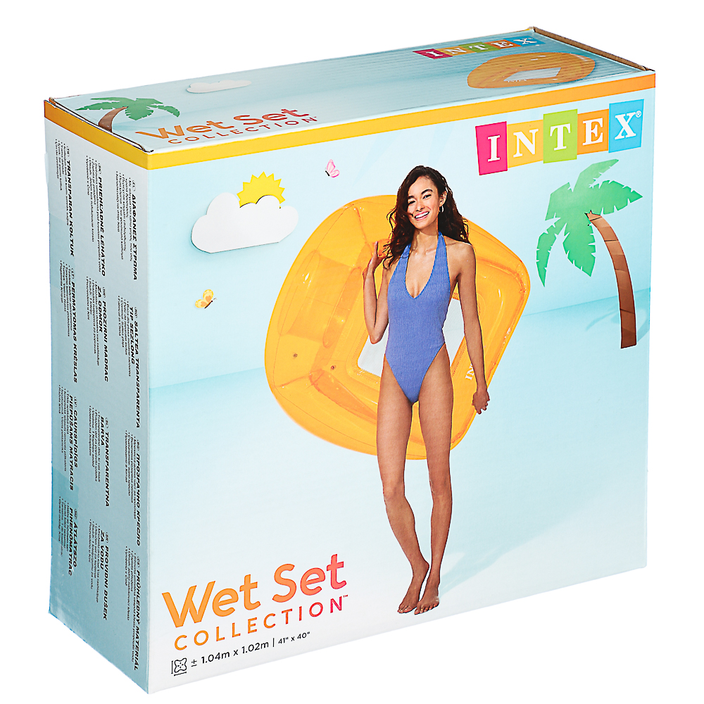 INTEX Кресло надувное, 2 цвета, 99x94x48 см, 56802, арт.№ 052-003