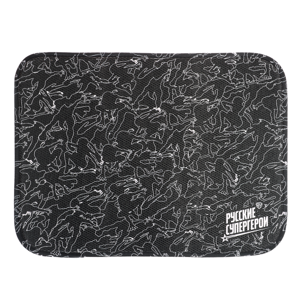BY Русские Супергерои Салфетка для сушки посуды из микрофибры, 30x40см, 300г/кв.м, арт.№ 485-179