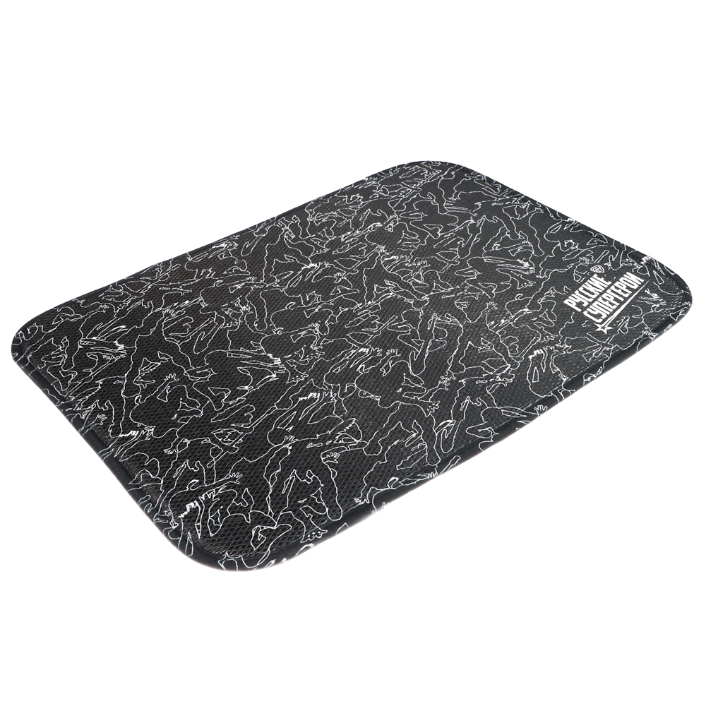 BY Русские Супергерои Салфетка для сушки посуды из микрофибры, 30x40см, 300г/кв.м, арт.№ 485-179