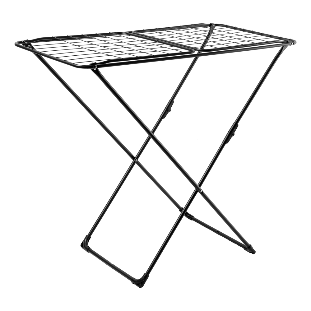 VETTA Сушилка напольная 18 м, окраш.сталь, черная, СБ1-ГЛ/Ч, арт.№ 452-100