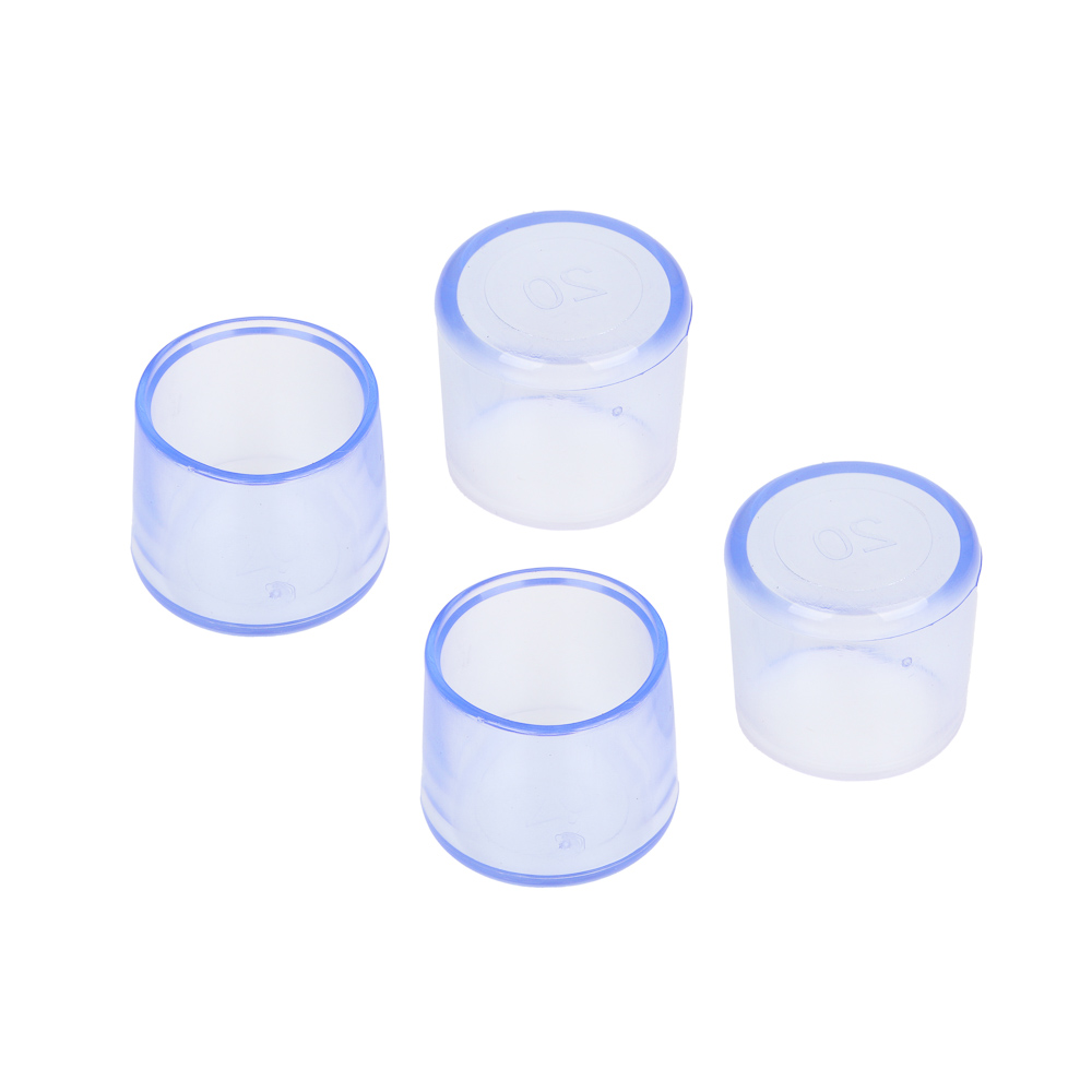 Протекторы-насадки на ножки стула тм VETTA 4шт, 20х22мм, ПВХ, арт.№ 639-009