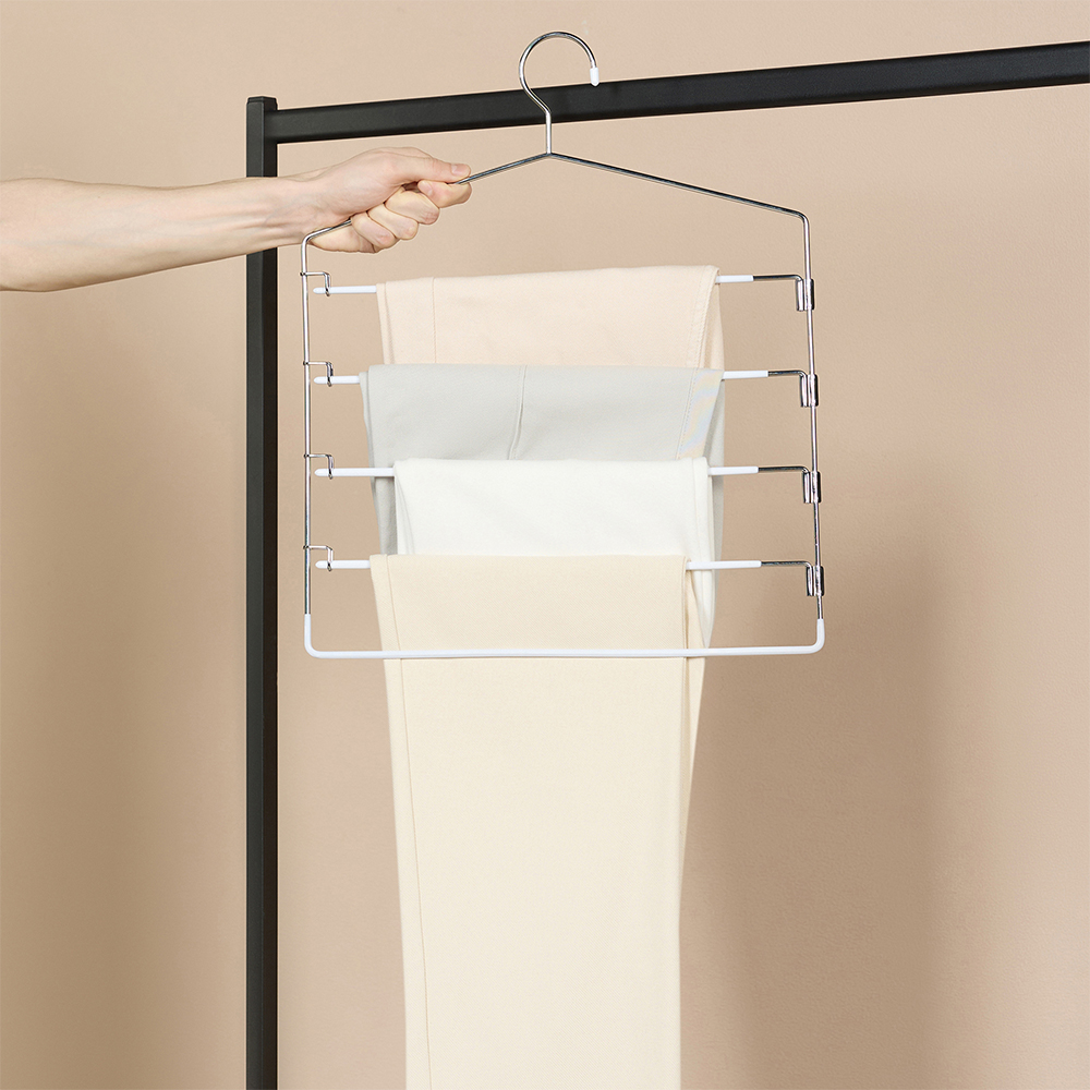 VETTA Вешалка универсальная многоярусная 45см антискольз. металл, арт.№ 456-013