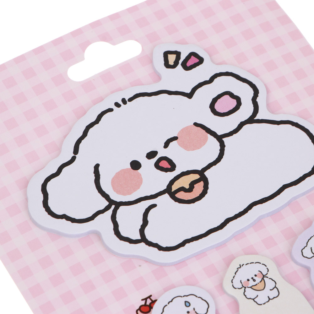 Набор бумаги с клеевым краем фигурный "Минисо Стайл", 20л, уп. 12х15,6см, 4 дизайна, арт.№ 557-143