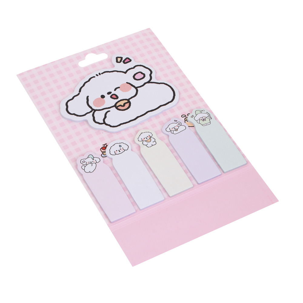 Набор бумаги с клеевым краем фигурный "Минисо Стайл", 20л, уп. 12х15,6см, 4 дизайна, арт.№ 557-143