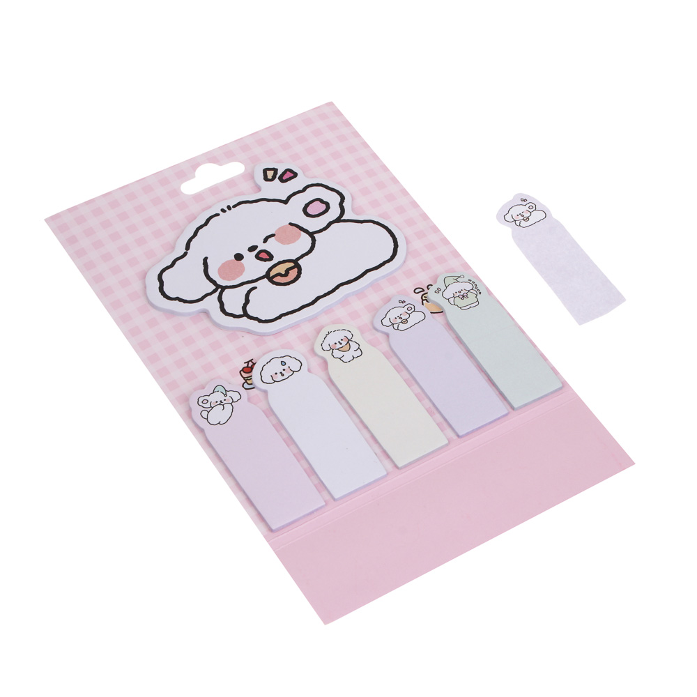 Набор бумаги с клеевым краем фигурный "Минисо Стайл", 20л, уп. 12х15,6см, 4 дизайна, арт.№ 557-143