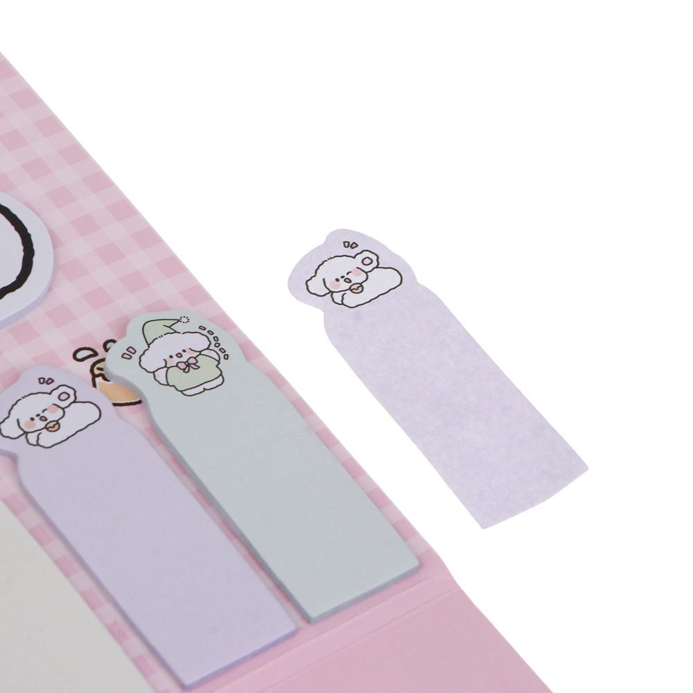 Набор бумаги с клеевым краем фигурный "Минисо Стайл", 20л, уп. 12х15,6см, 4 дизайна, арт.№ 557-143