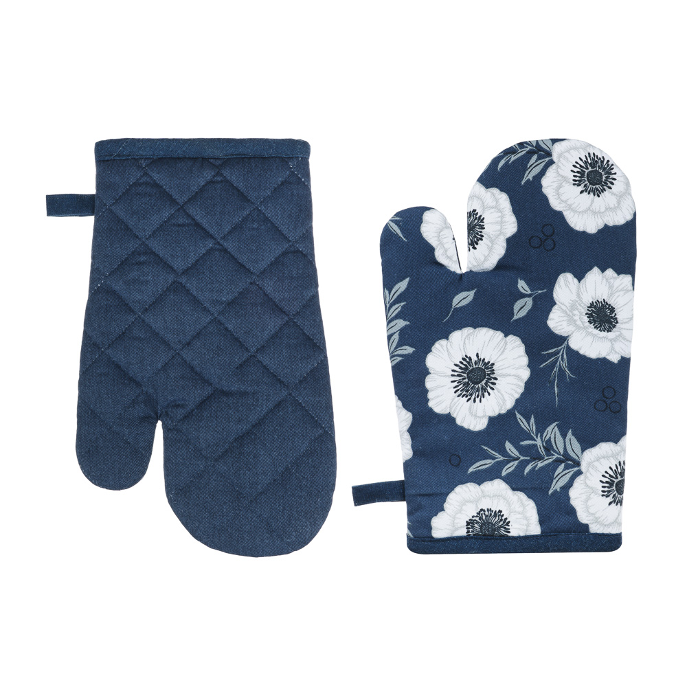 PROVANCE Нэви Прихватка-варежка, 100% хлопок, 18х29см, синий, 3 цвета, арт.№ 493-135