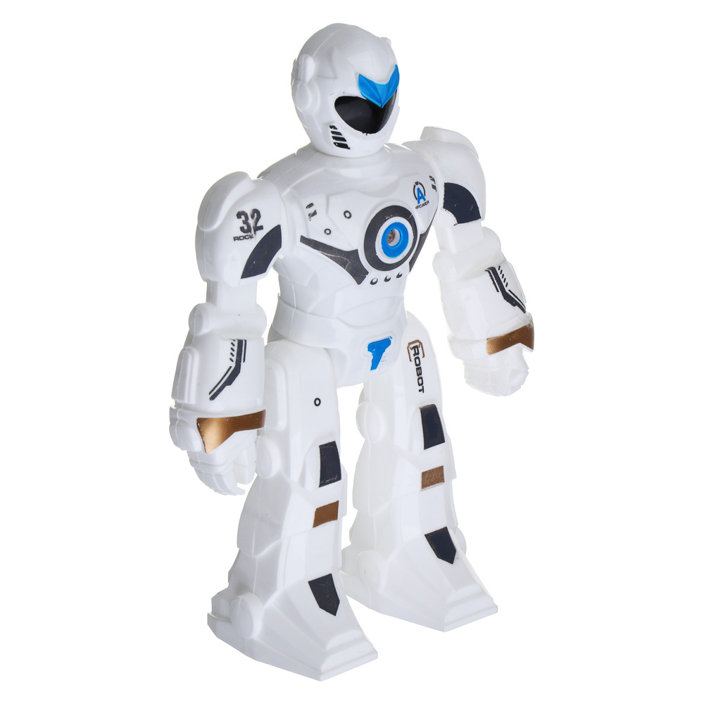 ИГРОЛЕНД Робот, свет, звук, пластик, 3хАG13, 15,5х6х20,8 см, арт.№ 296-123