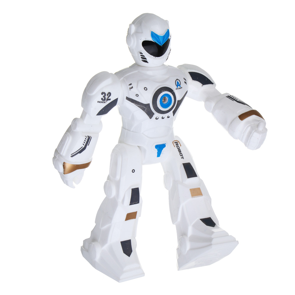 ИГРОЛЕНД Робот, свет, звук, пластик, 3хАG13, 15,5х6х20,8 см, арт.№ 296-123