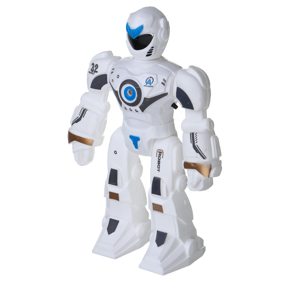 ИГРОЛЕНД Робот, свет, звук, пластик, 3хАG13, 15,5х6х20,8 см, арт.№ 296-123