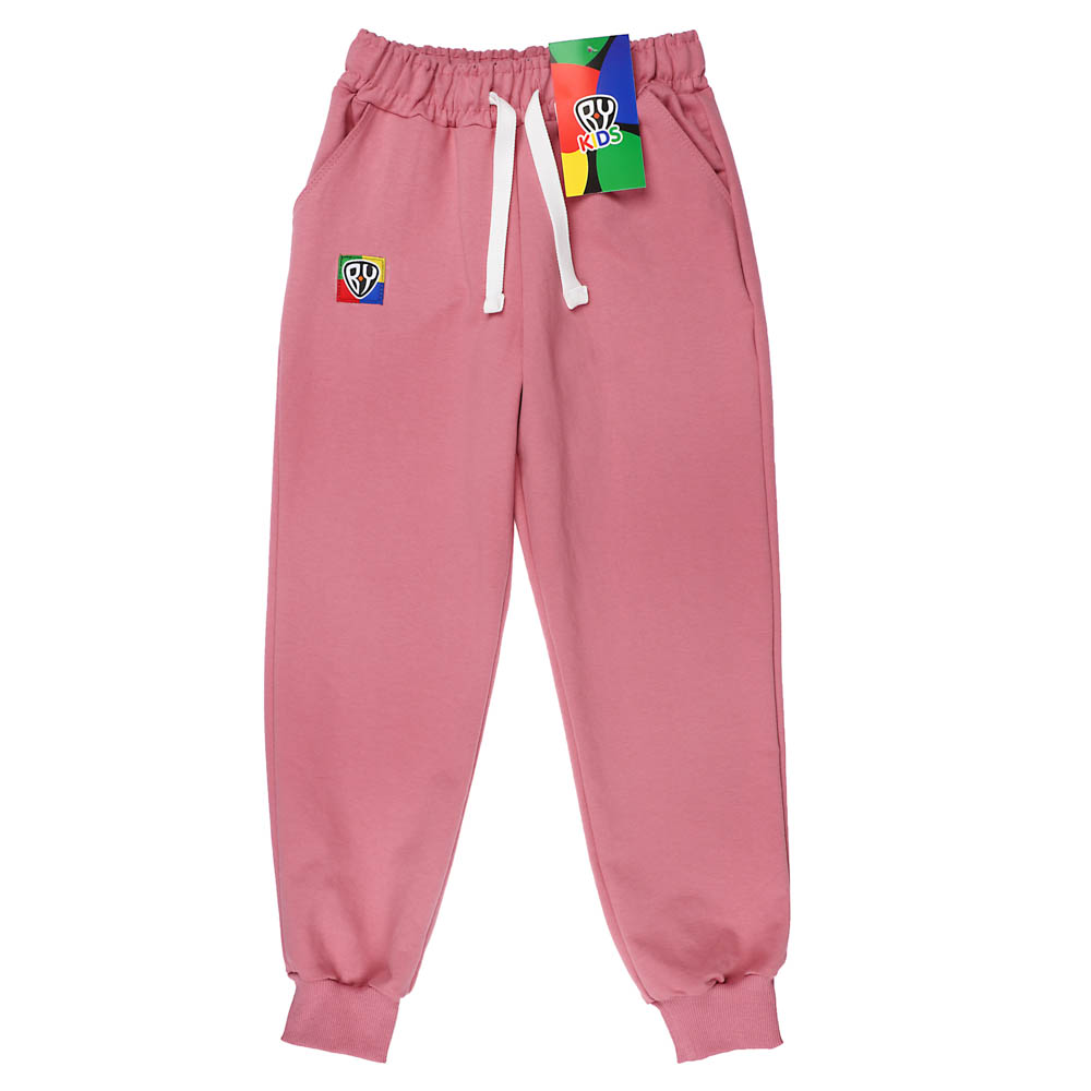 BY Basic Брюки детские, хлопок, цвет розовый, размер 146, арт.№ 833-038