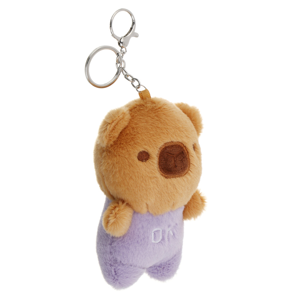 Брелок-подвес мягкий "Милаш" в костюмчике, полиэстер, металл, ИГРОЛЕНД, 1811-40, арт.№ 264-572