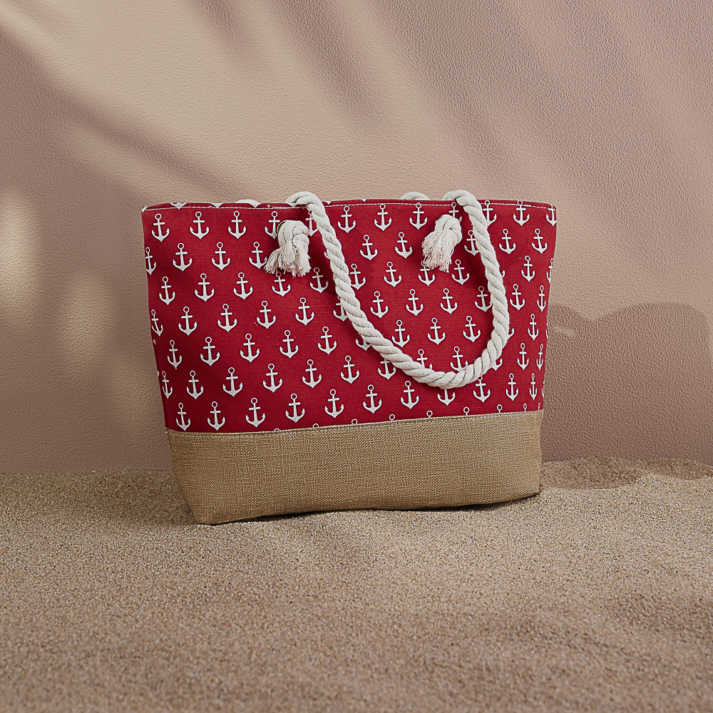 ЮL Сумка пляжная 52х35х12 см, 100% полиэстер, 3 цвета, арт.№ 337-049