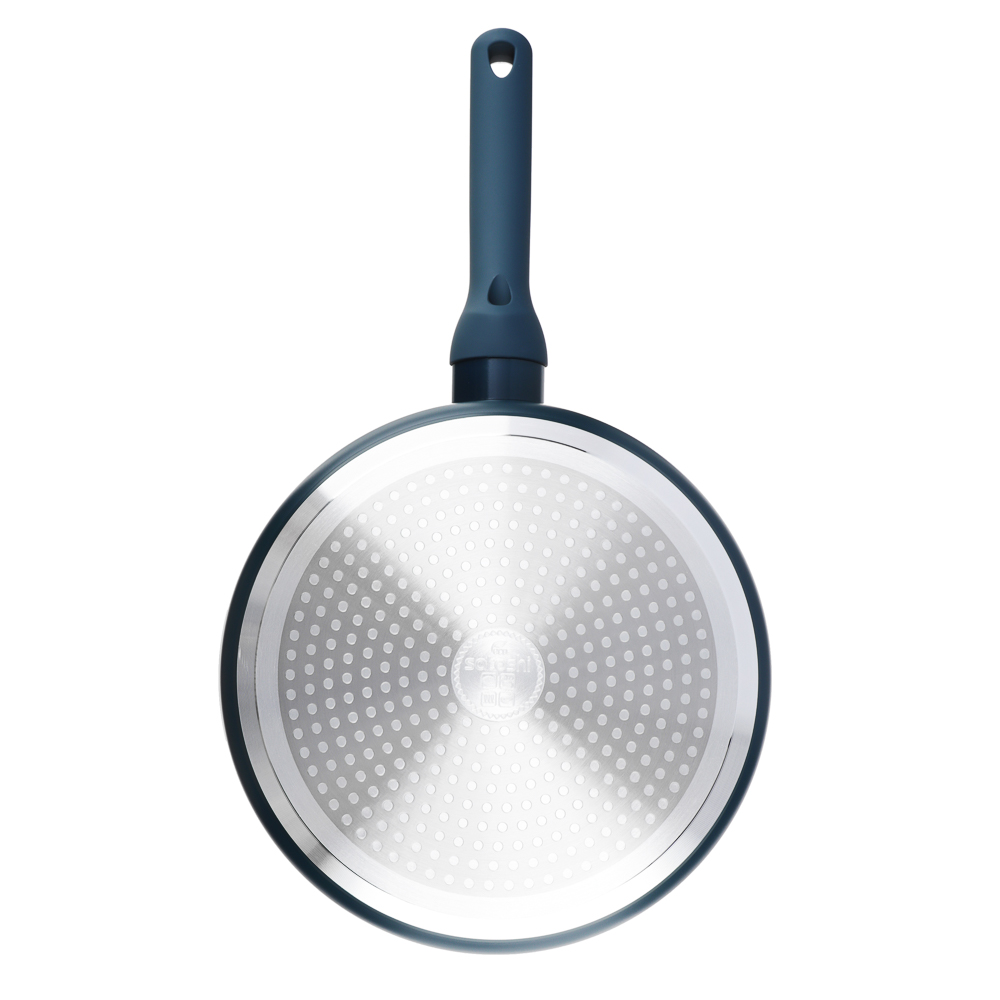 SATOSHI Ривьера Сковорода литая глубокая d24см, антипригарное покрытие мрамор, индукция, арт.№ 846-727