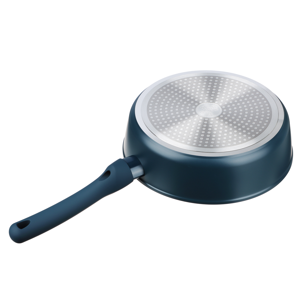 SATOSHI Ривьера Сковорода литая глубокая d24см, антипригарное покрытие мрамор, индукция, арт.№ 846-727