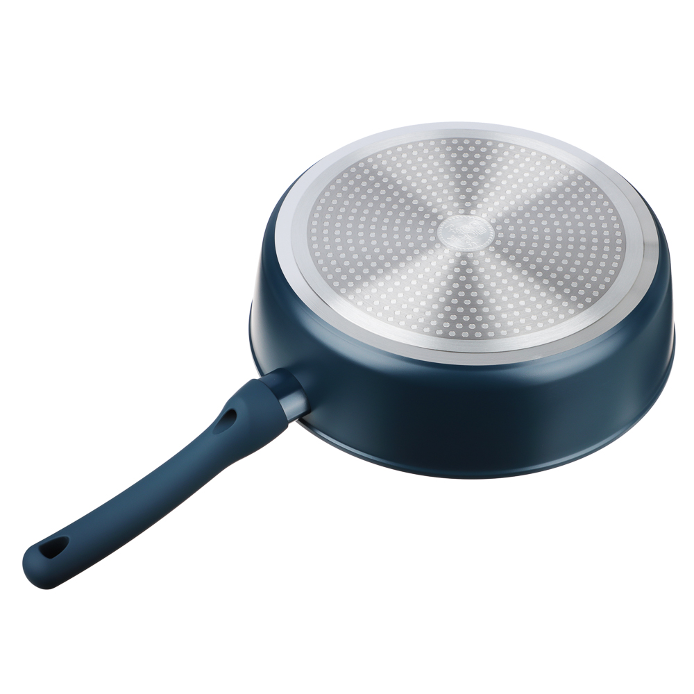 SATOSHI Ривьера Сковорода литая глубокая d28см, антипригарное покрытие мрамор, индукция, арт.№ 846-728