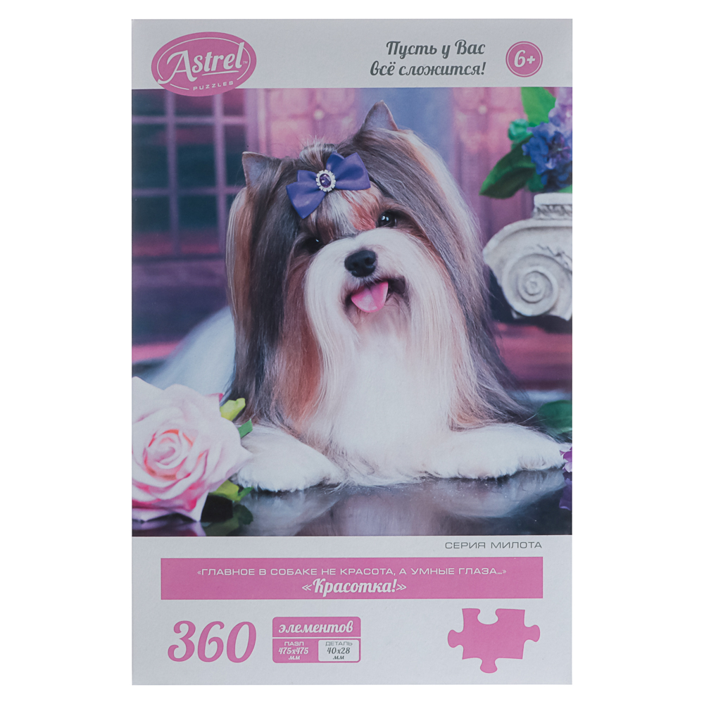 Астрель Пазл 360 элементов, 29,2x3,8x19 см, арт.№ 285-261