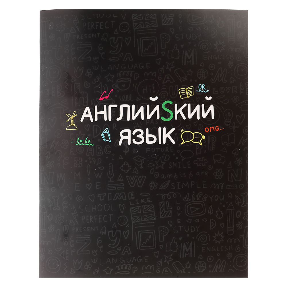 Тетрадь 48л. ClipStudio "Предметная" А5, БЕЛЫЕ ЛИСТЫ, обл.картон, скрепка, 7 видов, справ.мат., арт.№ 578-156