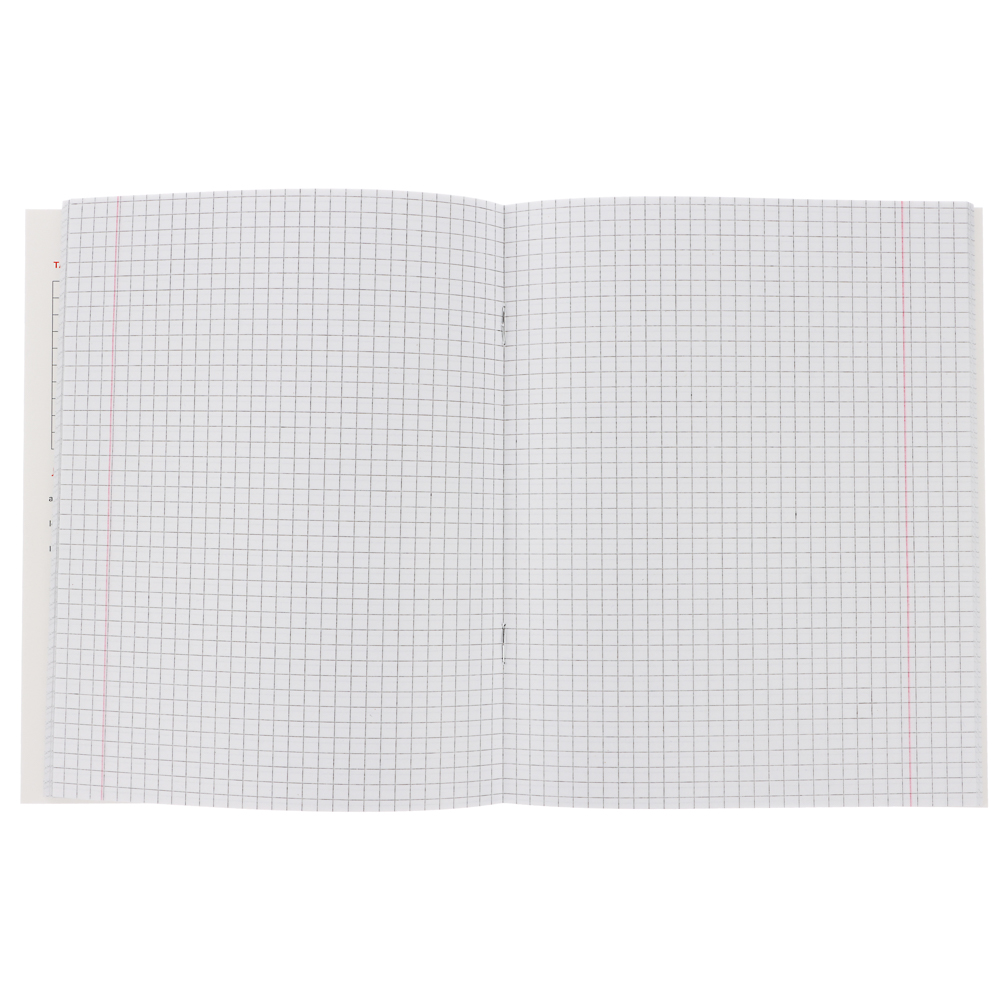 Тетрадь 48л. ClipStudio "Предметная" А5, БЕЛЫЕ ЛИСТЫ, обл.картон, скрепка, 7 видов, справ.мат., арт.№ 578-156