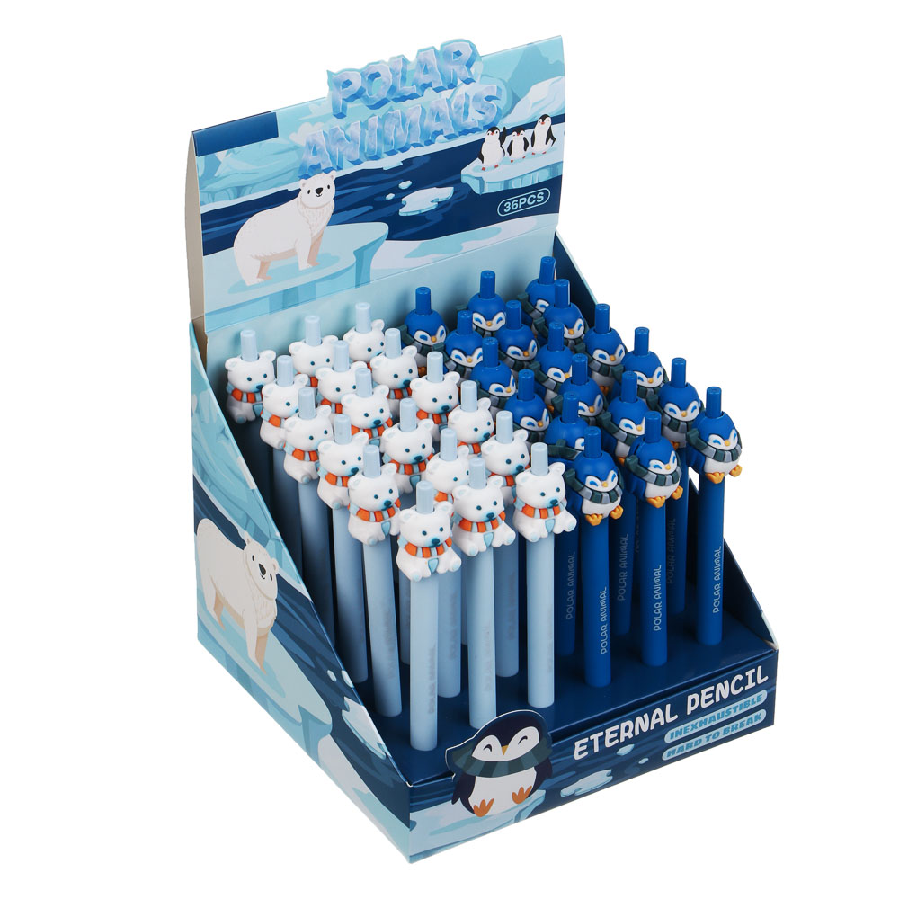 Карандаш вечный, "Полярный круг", 2 вида, шоу-бокс, арт.№ 591-297
