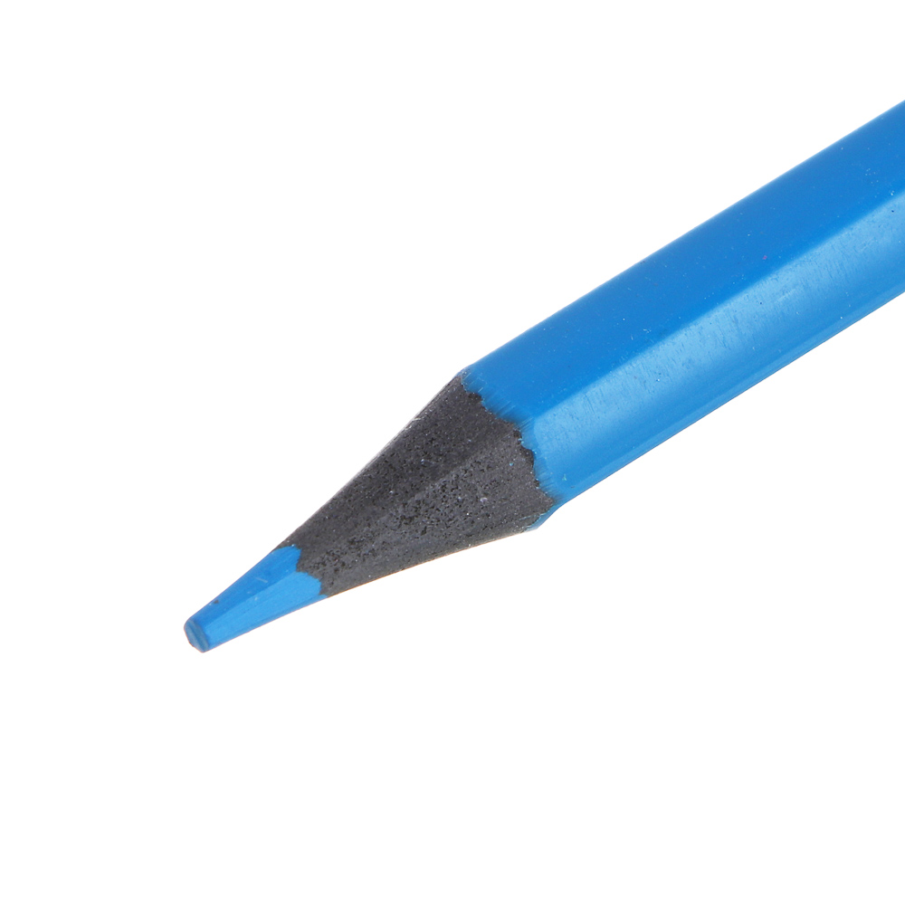 BY Русские Супергерои Карандаши 12цв. стираемые с ластиком "Кощей и Леший", шестигр., мягкое письмо, арт.№ 801-059