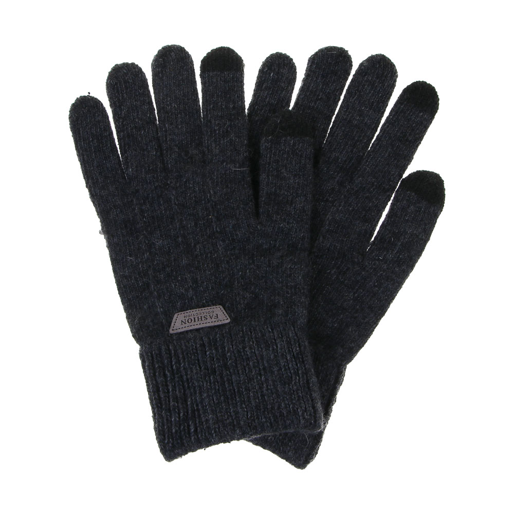 GALANTE Перчатки мужские контактные, р.22-24, 20%шерсть, 50%акрил, 30% п/э, цвета в ас-те, ОЗ25-22, арт.№ 363-438