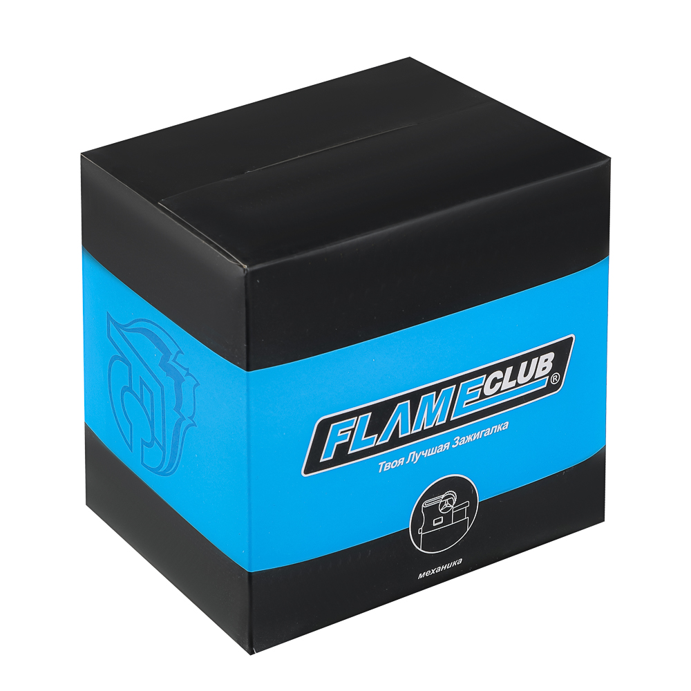 Зажигалка кремниевая тм ЕРМАК, 8х2,2х1см, 5 цветов, арт.№ 101-052