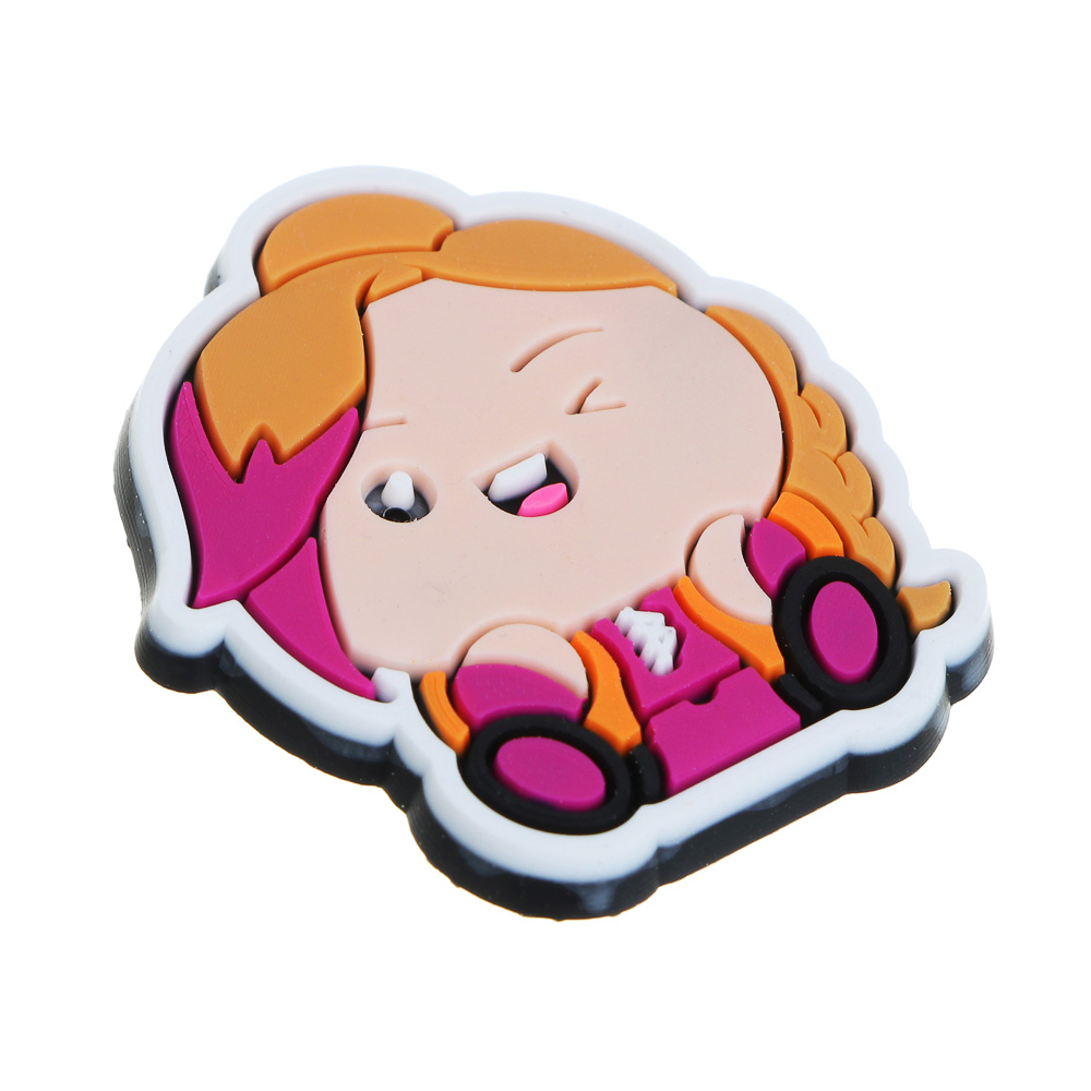 BY Русские Супергерои Джибитсы для кроксов Василиса 6шт, ПВХ, арт.№ 219-014