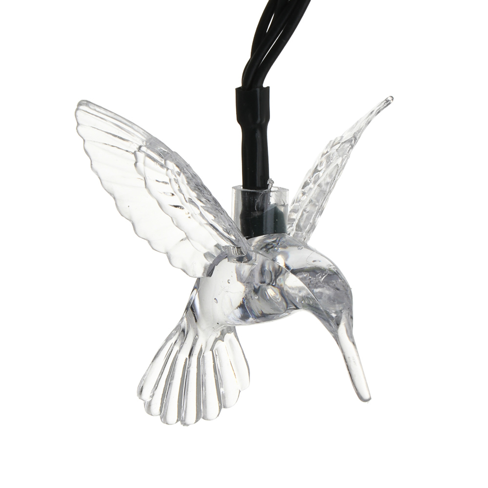 Гирлянда на солн. батар. тм INBLOOM Колибри, 7м, 20LED, шампань, AA600mAh Ni-MH,2 реж.,ABS,PVC,PS, арт.№ 351-614