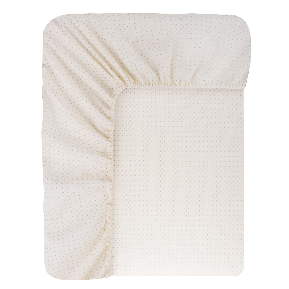 PROVANCE Мосс Простыня на резинке 200х200х20см, 100% хлопок, бязь, 2 дизайна, арт.№ 421-399