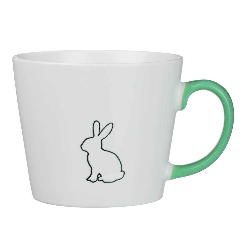 Кружка Рэббит тм MILLIMI, 390мл, 4 дизайна, фарфор, арт.№ 806-504