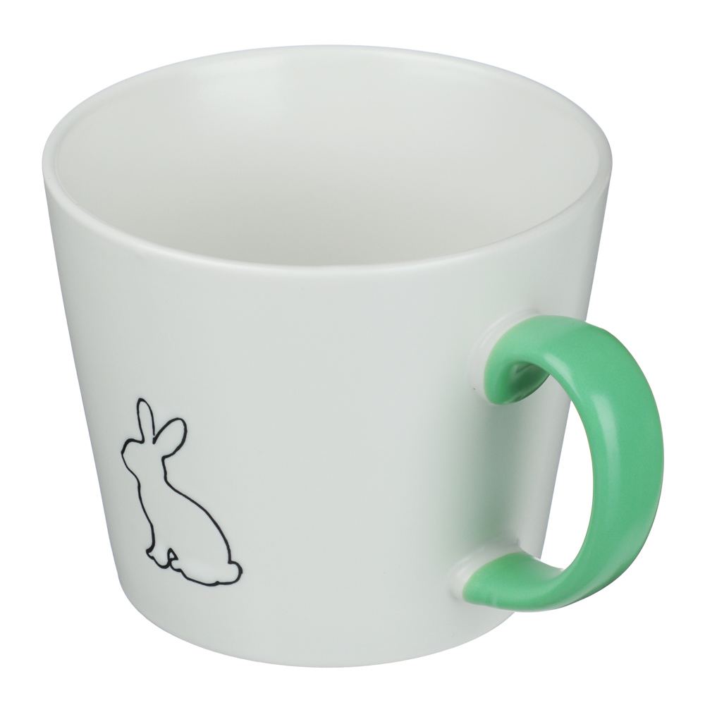 Кружка Рэббит тм MILLIMI, 390мл, 4 дизайна, фарфор, арт.№ 806-504