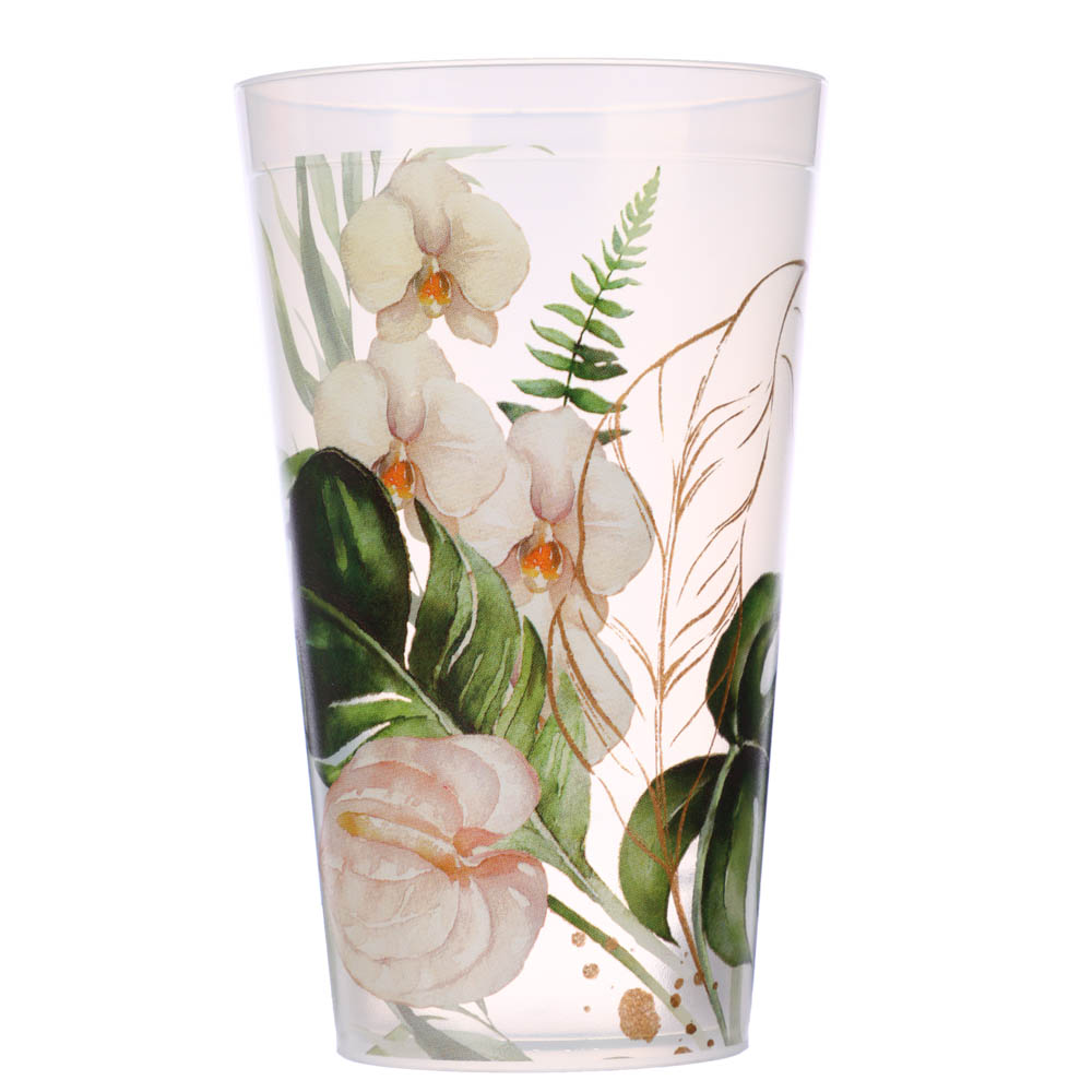 Стакан 0,4л, Флориана, пластик, арт.№ 861-418